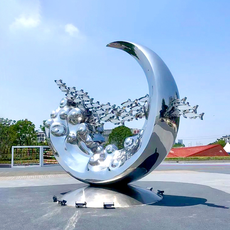 Moon sculpture
