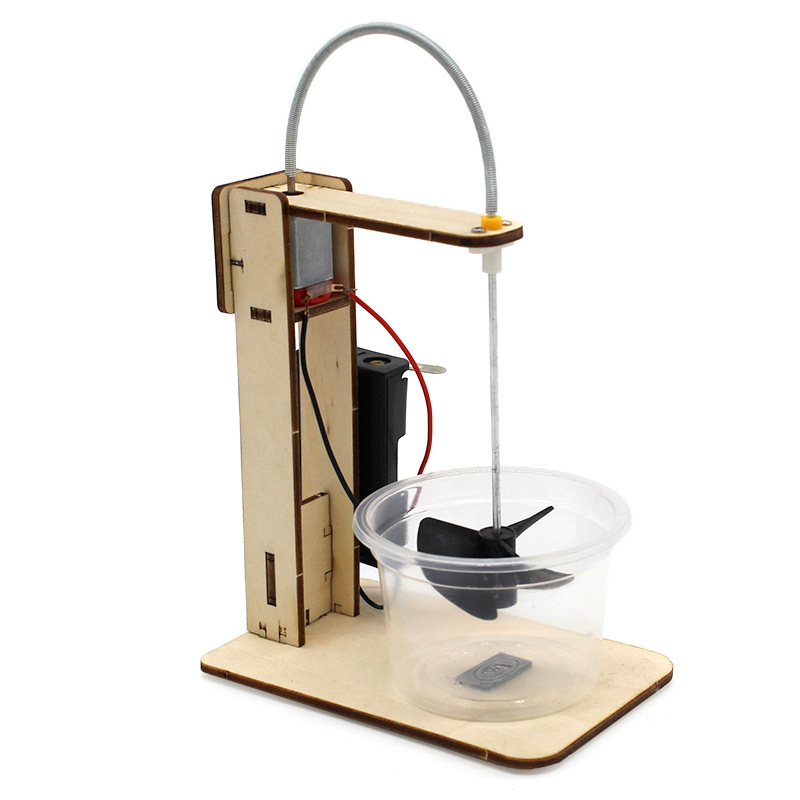 Kit de proyectos de ciencia y tecnología, materiales para experimentos científicos, juguete de madera para ensamblar, herramienta educativa, modelo de invención para estudiantes