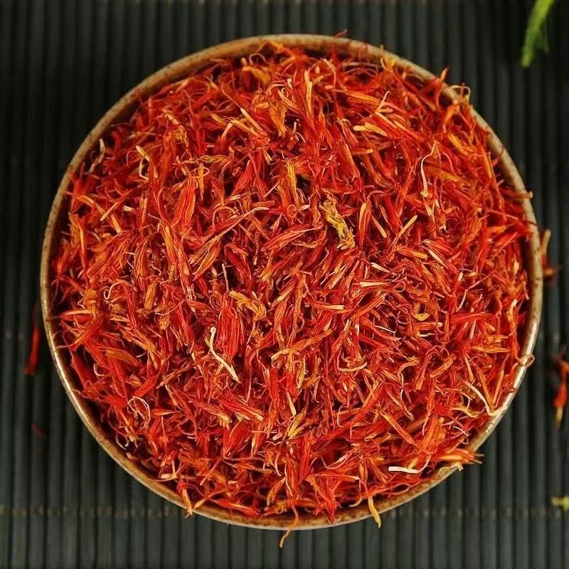 Safflower Hong Hua Dried Herb 500g Xinjiang Origin Naturally Sun Dried for Decoction and Tea specifications