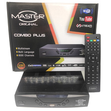 非洲DVB T2 S2 Combo decoder高清數字電視機頂盒master biss機器