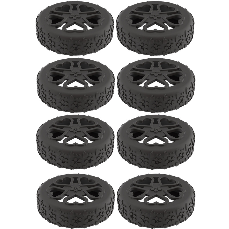 Caster shoesスーツケースホイールシリコン保護カバー耐摩耗性全包スーツケースホイールシリコン保護カバー