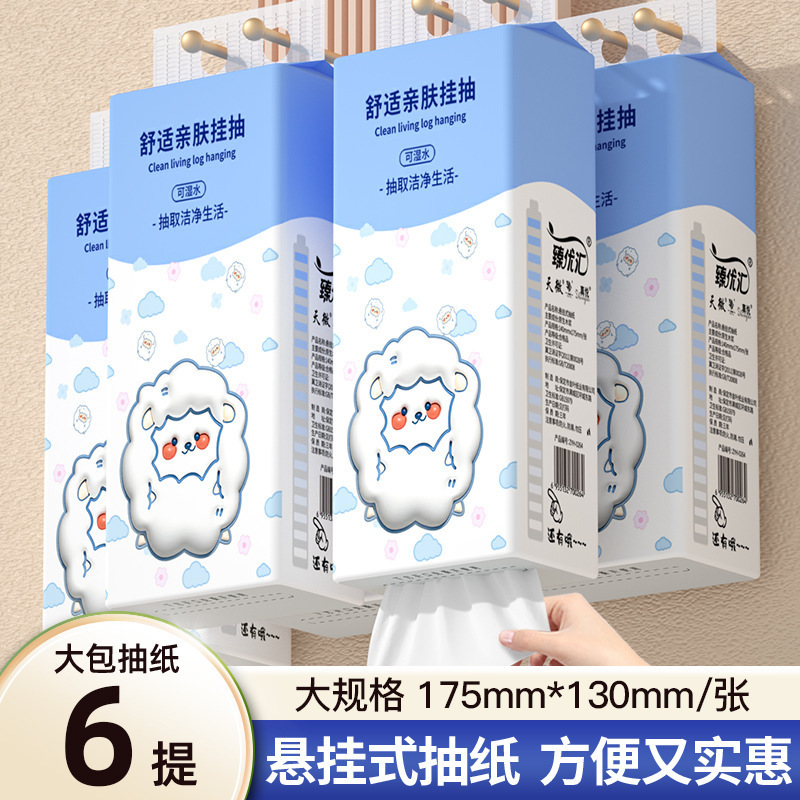 五层一整箱加厚加大悬挂式抽纸 大量批超划算大尺寸抽纸悬挂式|undefined