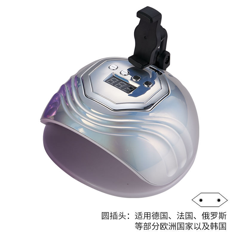 Lámpara de Uñas de Alta Potencia de 280W con Luz Roja, Lámpara UV Portátil para Curar Esmalte de Uñas en Gel, Venta al por Mayor Transfronteriza