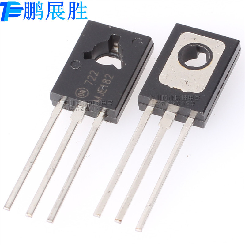 现货 MJE182 直插 TO-126 NPN 80V3A 晶体三极管 BJT 功率三极管