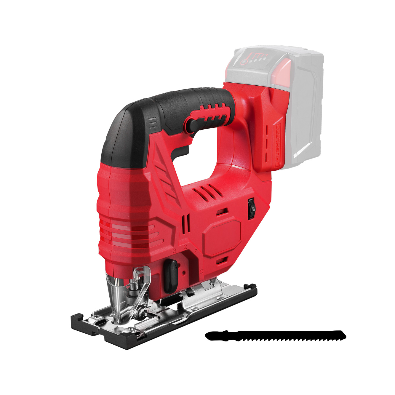 Milwitch 베어 메탈(배터리는 포함되어 있지 않음)