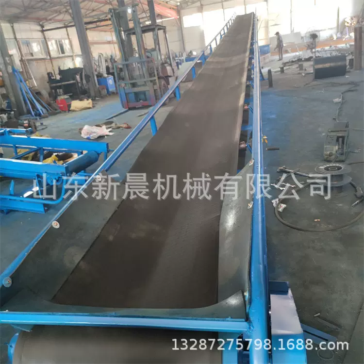 沙子自动扒料机电动升降皮带输送机 移动式取料装车机