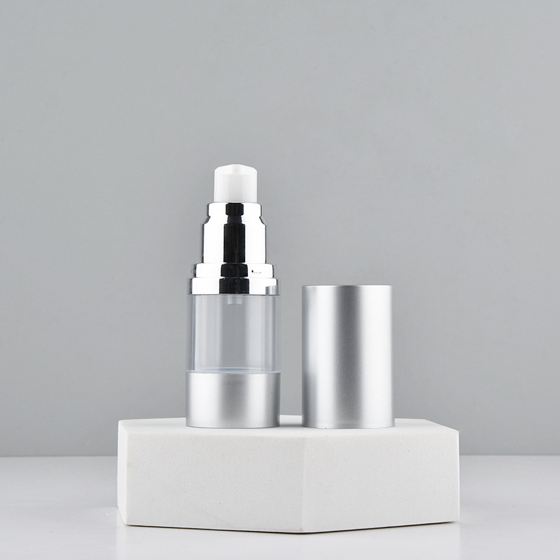 15ml 30ml 50mlUV plata caliente botella de vacío botella de loción spray niebla fina botella de mesa botella de prensa