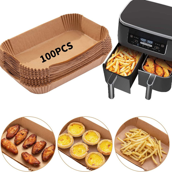 20.5 rectangular air fryer paper food grade thickened silicone paper…