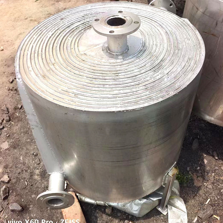 销售不锈钢螺旋板换热器 工业50平方石墨降膜加热冷却设备