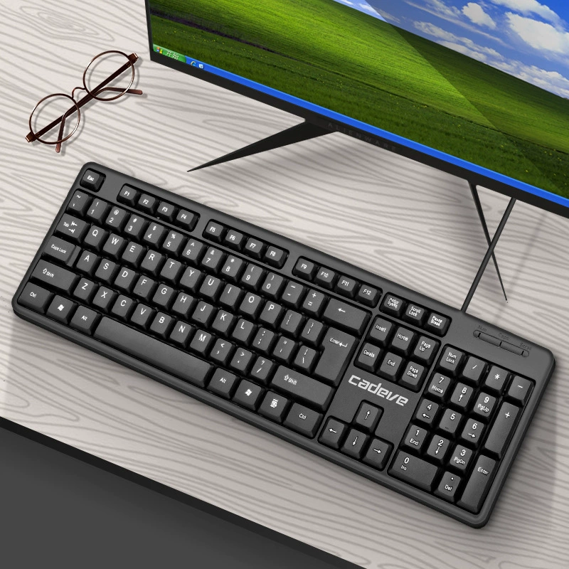 Caddy 630 keyboard cable keyboard wholesale computer home business office USB square port keyboard USB interface
