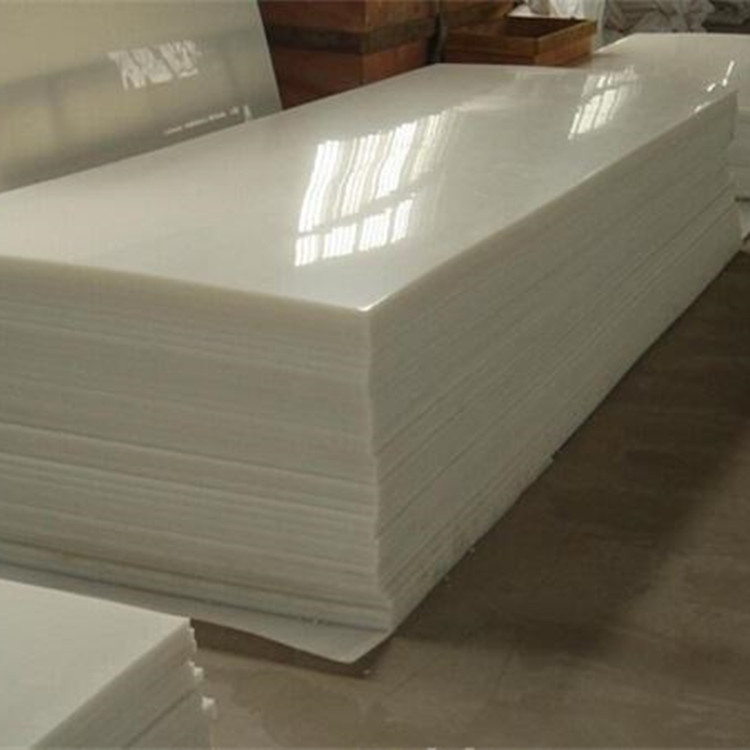 灰色聚丙烯板白色pp胶片塑料空中板板材雕刻零配件尺寸白色pp胶棒