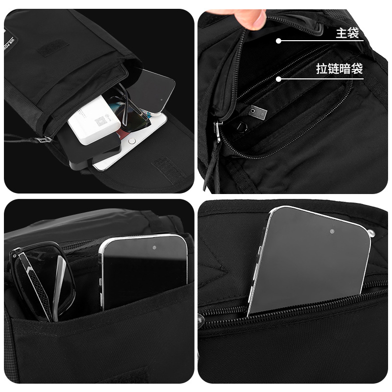 WEPOWER nuevo tipo de bolso de cintura para hombres al aire libre, bolso de piernas multifuncional para ciclismo, bolso de hombro deportivo universal