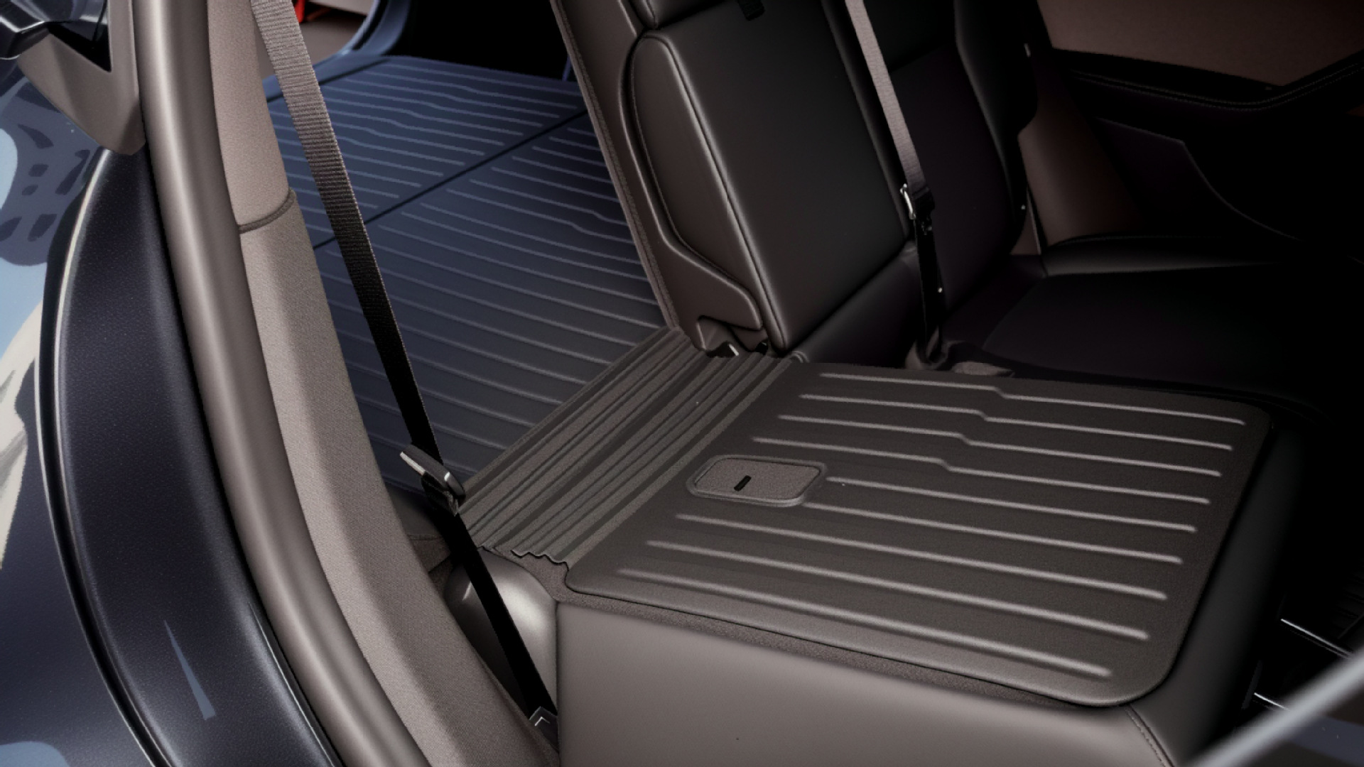 Suitable for Tesla's New Model Y Integrated Trunk Mat Tpe Car Trunk Mat Custom Wholesale