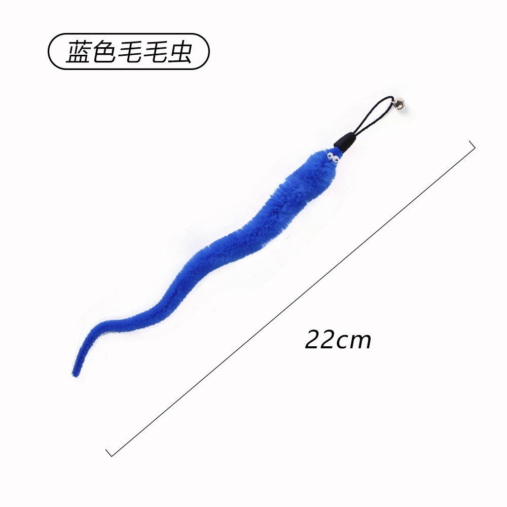 Resumen transfronterizo nueva mascota gato juguete gran pez volador cabeza de reemplazo divertido gato palo de juguete de felpa caña de pescar cabeza de reemplazo