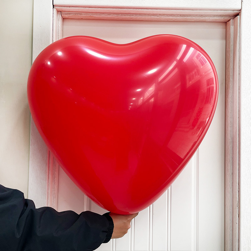 36 pulgadas globo de amor impresa en forma de corazón sala de boda fiesta de cumpleaños propuesta de matrimonio decoración romántica