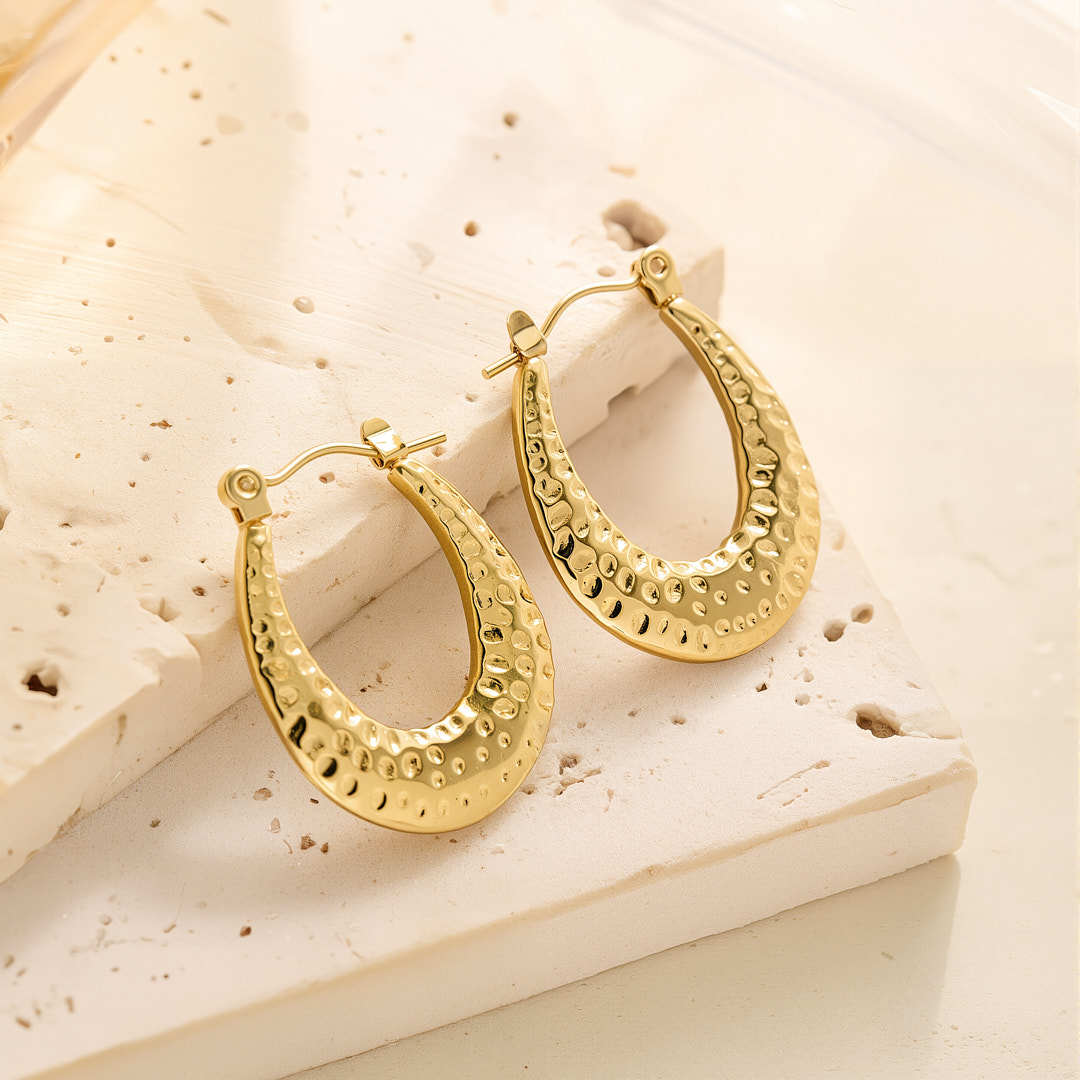 Eh006 earrings gold