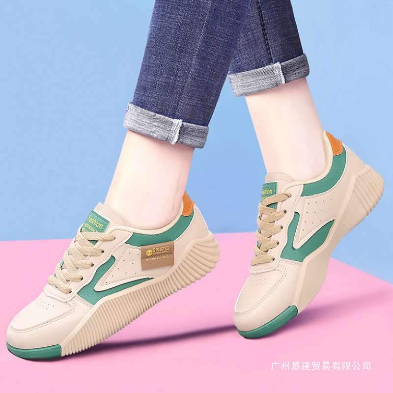 Brand Off-Size Sports Shoes 2025 Spring & Fall New Shoes Fashionable Versatile Lightweight Soft Sole Breathable Running Shoes for Women