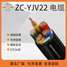 ZC-YJV22铠装电缆3芯 3+2芯 4+1芯 源头厂家 国标足米 加工定做