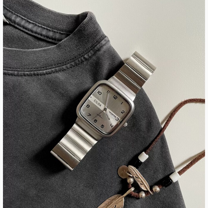 Ciloa Men's Watch Retro Simple Tiktok Cross-Border Custom Watch