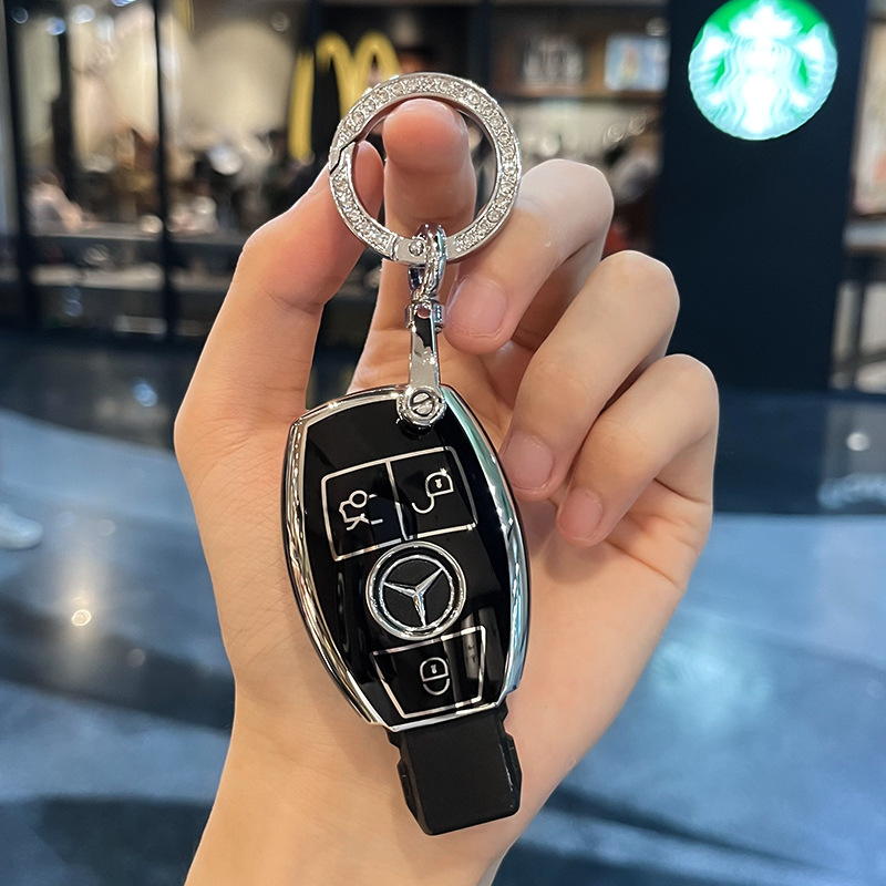 Mercedes V-Class Key Cover Vito Protective Case Cla Diamond Style S-Class Glc Car E-Class C-Class Key Holder Cls Premium Case