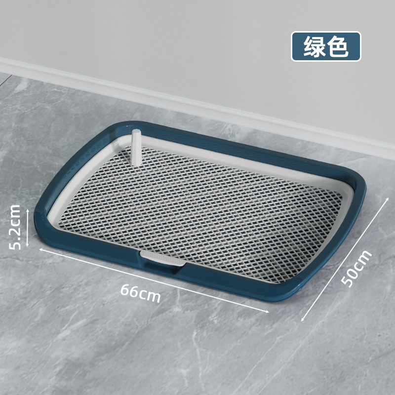 Inodoro de perros supergrande anti-derrames con columna vertical desmontable lavable lavabo de excremento de planta de lavabo de excremento de excremento