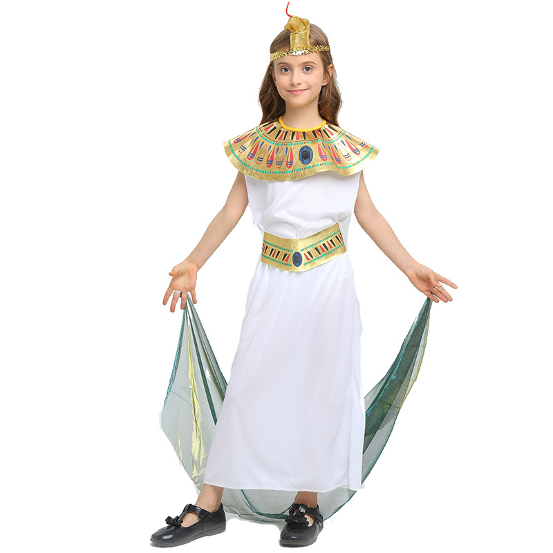 Children's Day Costume Cleopatra Pharaoh Costume cos Ancient Roman Female Prince of the Nile Ancient Greek Mythology Costume