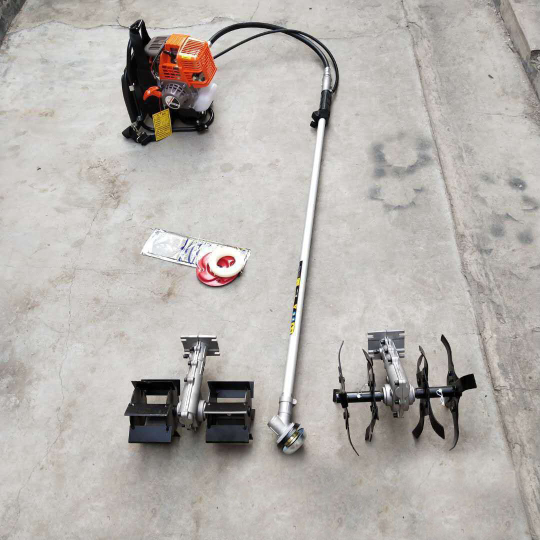 园林多功能修剪机 家用小型侧挂式割草机 背负式割草机厂家