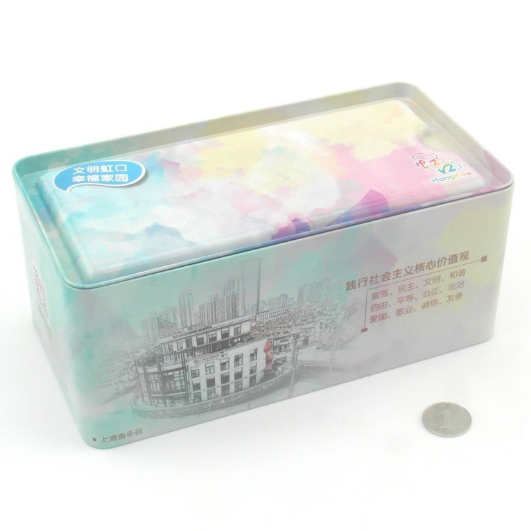 旅游纪念品包装盒 马口铁盒方盒  促销礼品盒厂家  制罐厂家
