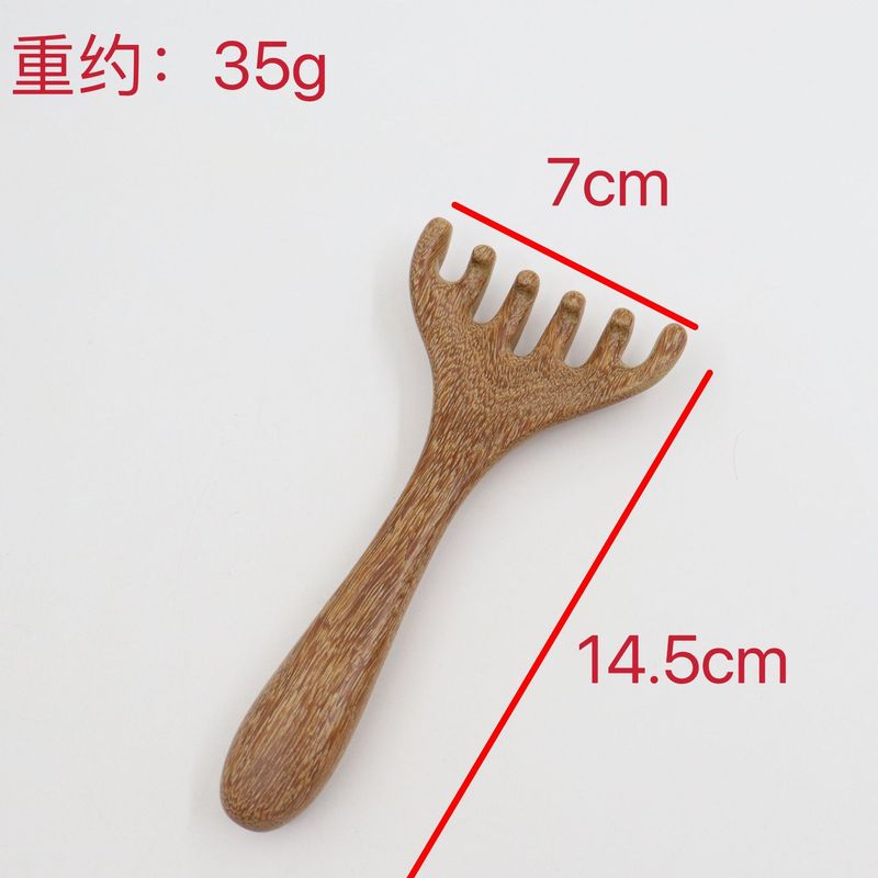 檀木鹿角マッサージ櫛頭皮六爪丸頭疎通経絡櫛体頭治療檀木マッサージ櫛卸売り|undefined