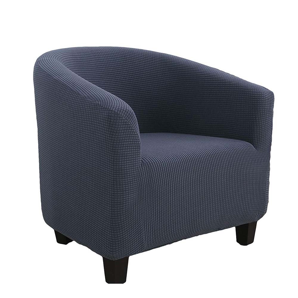 Una persona Club Tarjeta de asiento cubierta elástica todo incluido color sólido Pineapple universal taburetes de bar silla de comedor