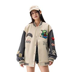 SprayGround25春サメの口野球服ジャケット
