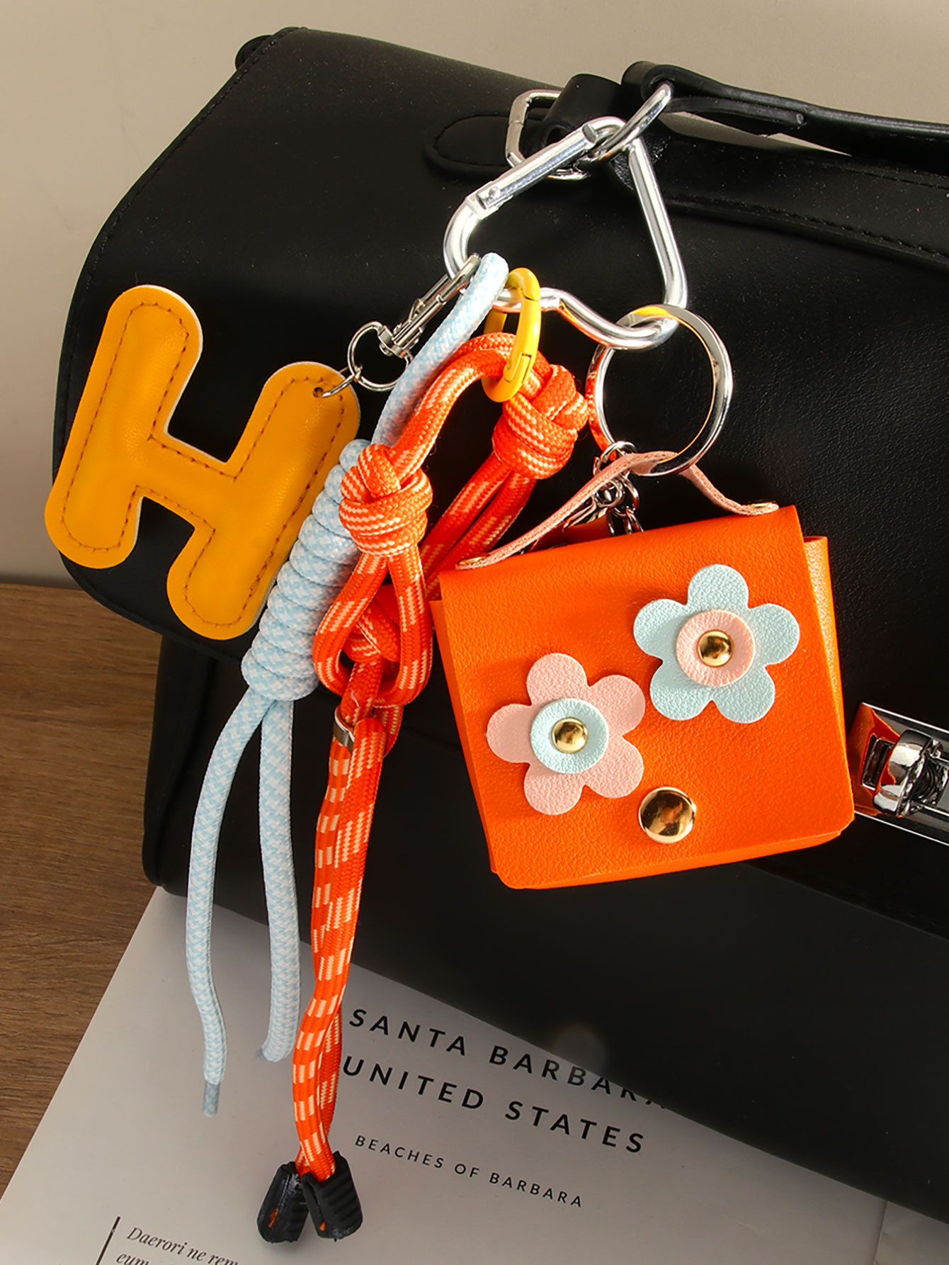 1 Pieza Todas Las Temporadas Cuero Sintético Bolso De Mano Colgante De Bolsa display picture 4