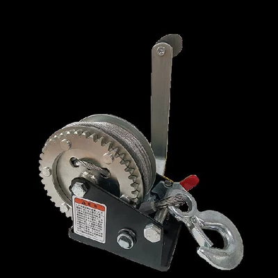Trailer Accessories Winches, Marine Parts and Components, 2000-Pound Steel Cable Winch, Marine Trailer Winch
