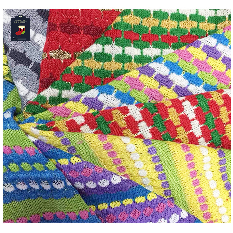 新款外贸复活节工艺品玩具面料春天系列卡通色彩粗针提花羊毛线布