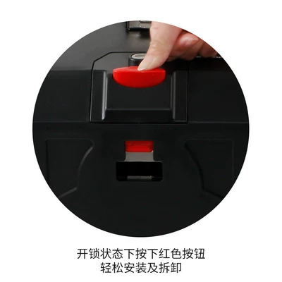 alloy motorcycle trunk, large-capacity — Motorcycle trunk