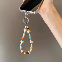 みかんソーダ手作り手作り携帯チェーンビーズ小衆童趣味カラーccdカメラチェーンかわいいビーズペンダント