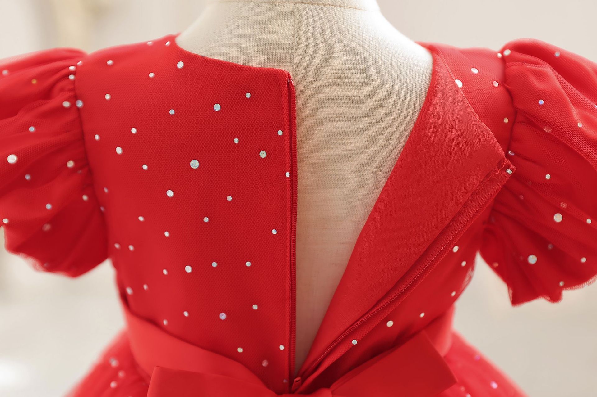 Blumenkind Kleid Kind Prinzessin Kleid Pompadour Kleid Mädchen ein Jahr alt Kind Rock Klammer_voghion.com