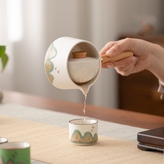 【回転泡】回転自動泡ティーポット工夫茶器セット家庭用怠け者泡茶神器プレゼント