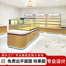 面包柜弧形中岛展示柜蛋糕模型柜烘焙店边柜糕点柜三明治西点冷柜