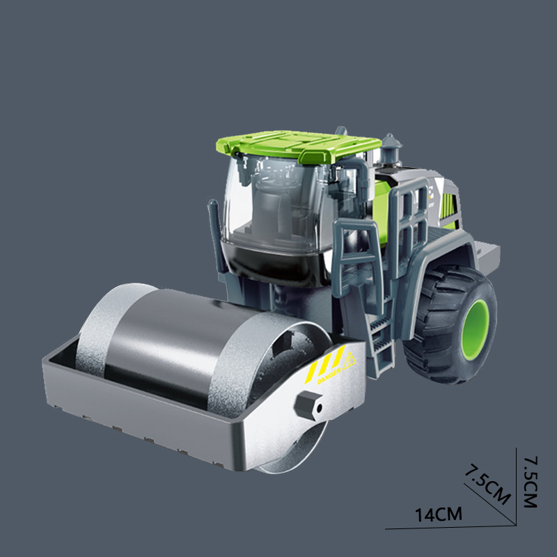 Juguetes de ingeniería de aleación para niños grúa de aleación de inercia simulación modelo de camión de ingeniería juguetes excavadoras