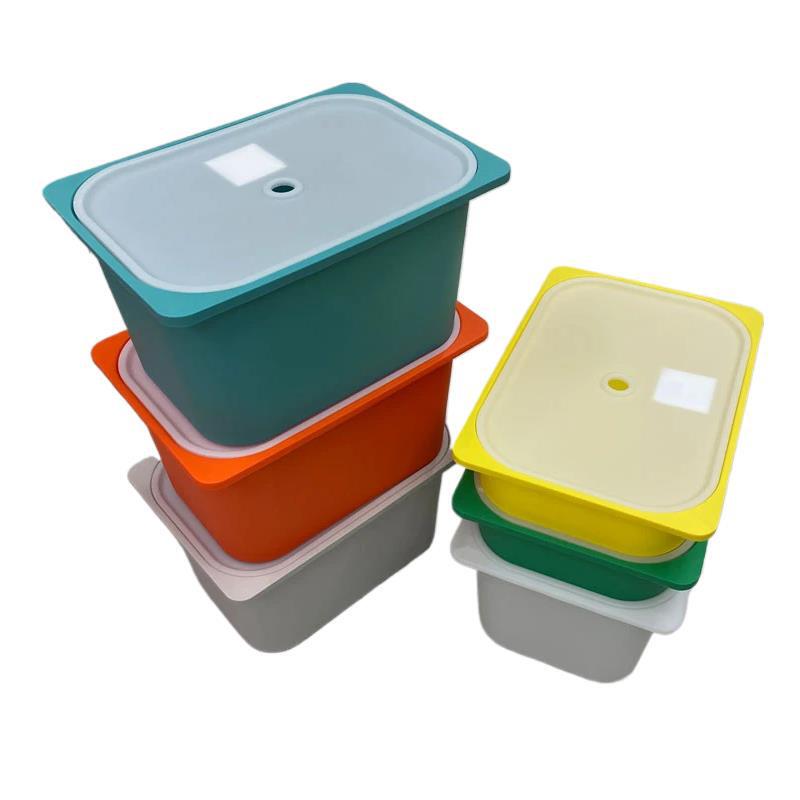 Schutte プラスチック収納ボックス子供のおもちゃ収納ボックスオーガナイザー収納ボックスカメ飼育黒ボックス|undefined