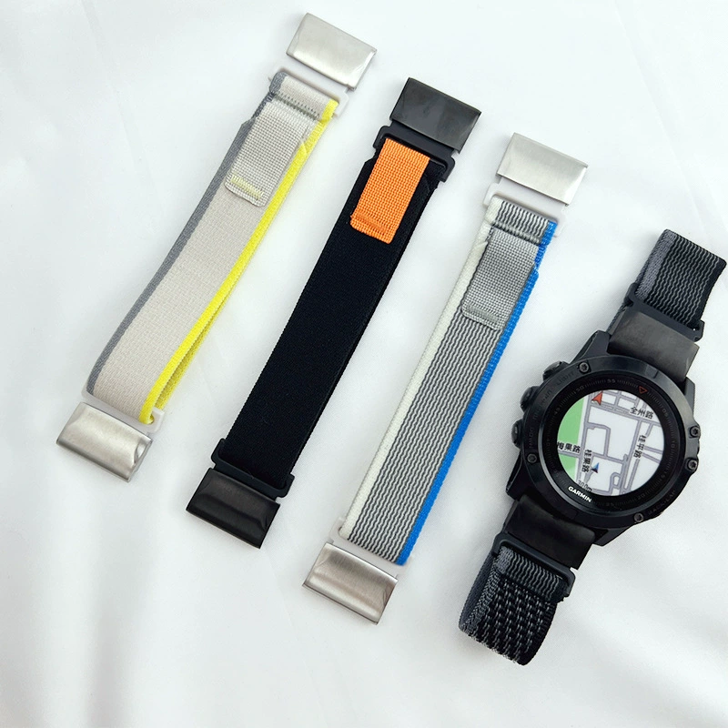 Подходит для быстросъемного нейлонового ремешка Jiaming Fenix5/6 с диким диаметром 20/22/26 мм, быстросъемного нейлонового спортивного ремешка