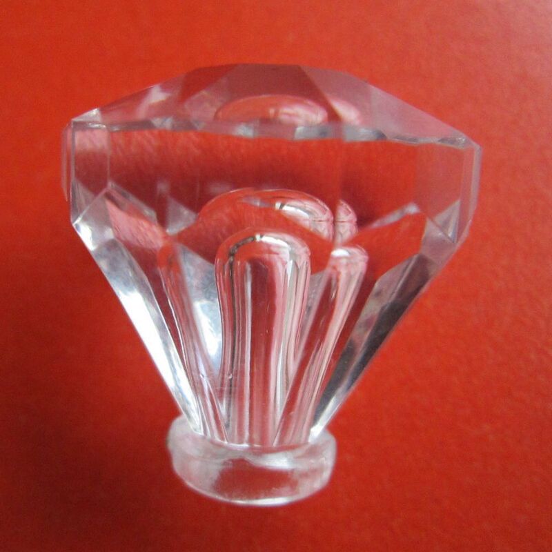 Eco-friendly acrylic transparent handle crystal handle transparent cabinet accessories jewelry hardware accessories