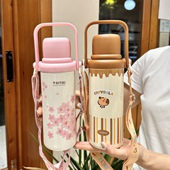 Kapibala 新しいポータブル 316 ステンレス鋼の高価値大容量ケトル保冷魔法瓶カップカップル屋外