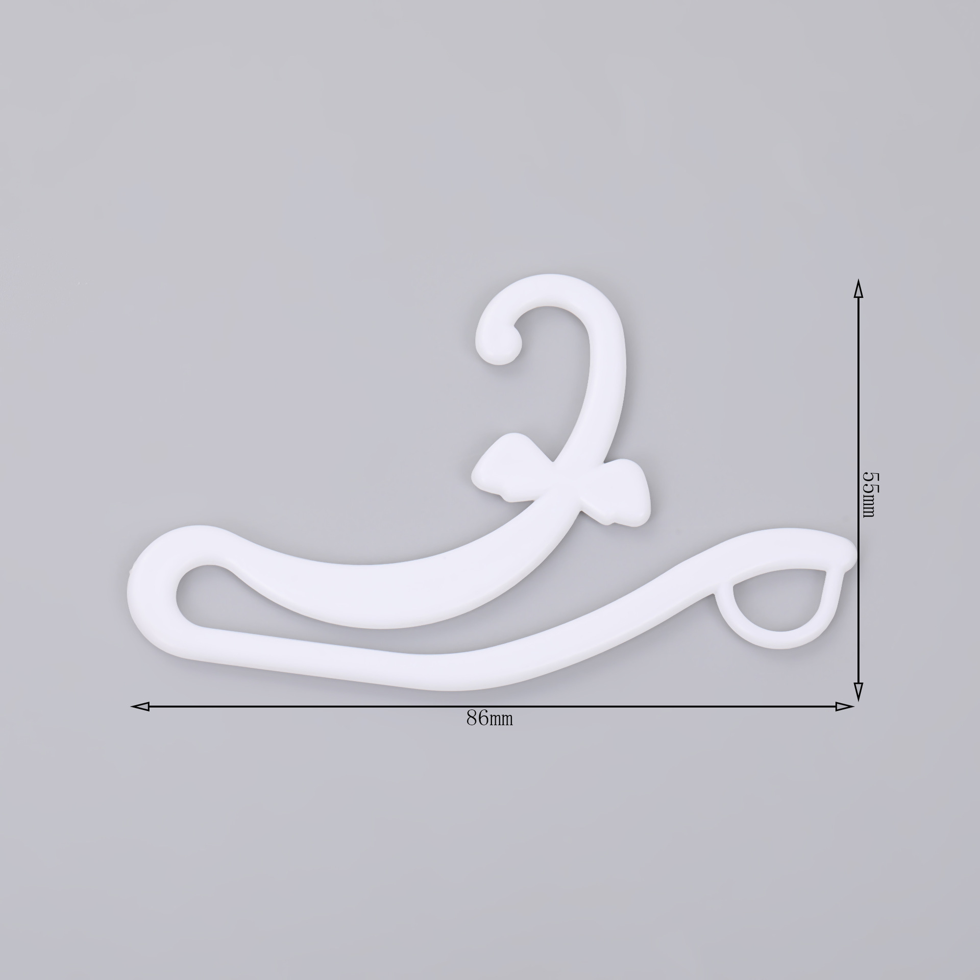 简约纯色加厚款一体成型之字形衣柜袜子围巾整理衣架阳台晾晒挂钩