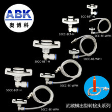 供應武藏針筒轉接頭武藏點膠機配件橫出式規格齊全品優價廉