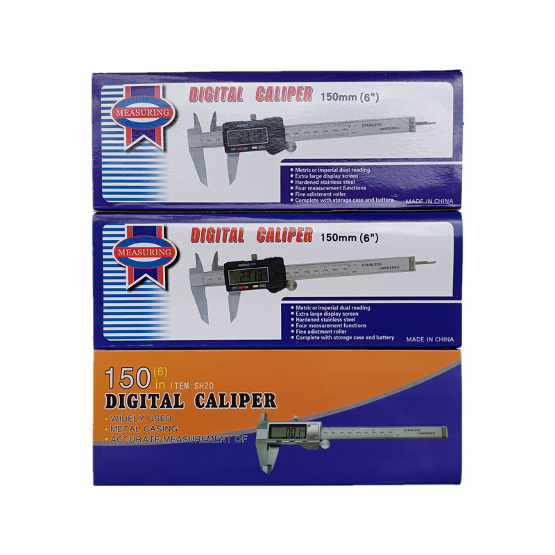 SYNTEK电子数字游标卡尺0-100/150/200/300mm数显卡尺不锈钢迷你