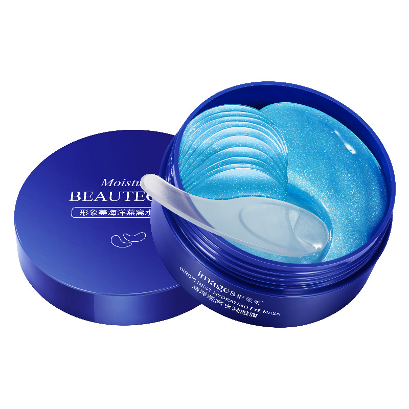 Imagen Belleza Ocean Bird's Nest Mascarilla hidratante para ojos Hidratante para reducir las ojeras alrededor de los ojos Mascarilla hidratante hidratante para ojos al por mayor
