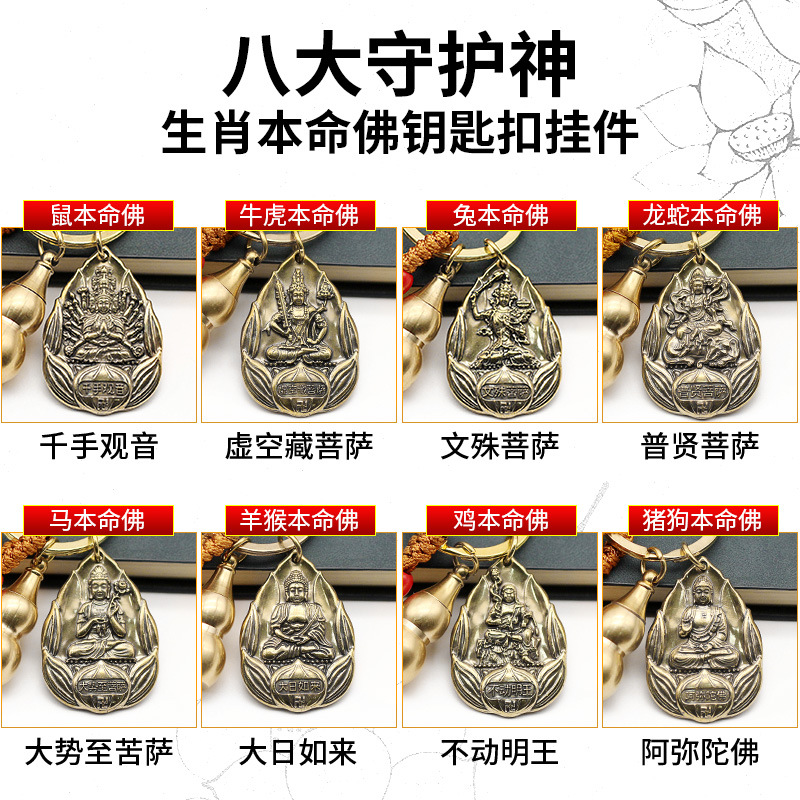 brass keychain