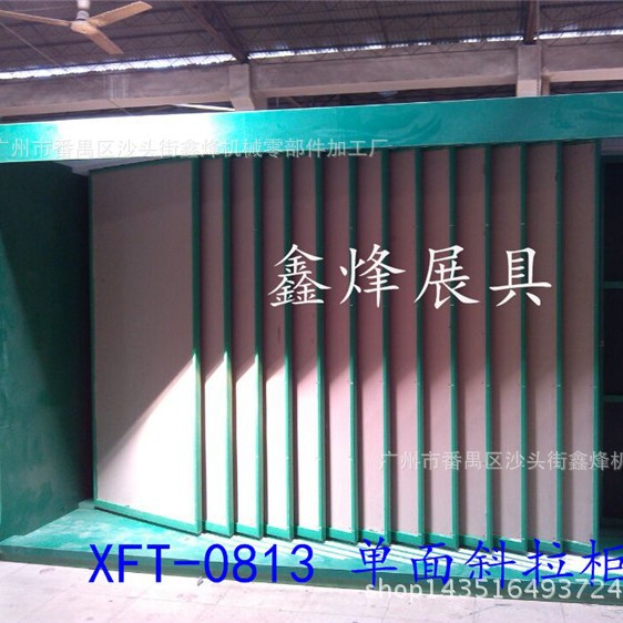 厂家直销瓷砖斜拉柜墙砖300600平推式展架推拉门木地板石材展示柜